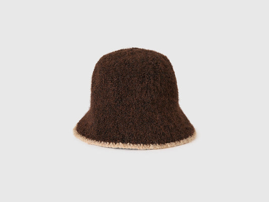 Cappello in misto lana bouclè