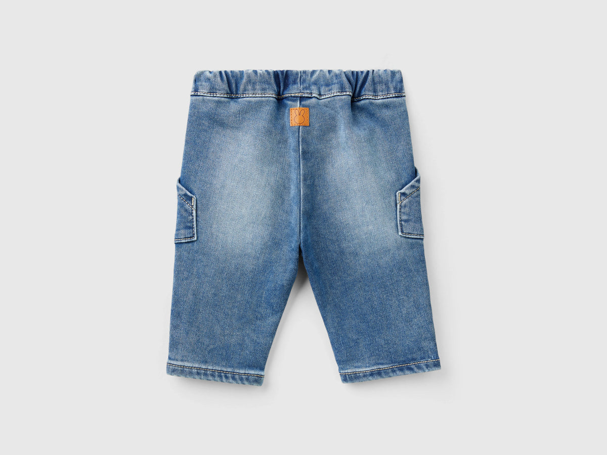 Jeans termici con tasche