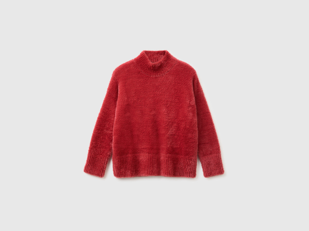Maglia in filato peloso