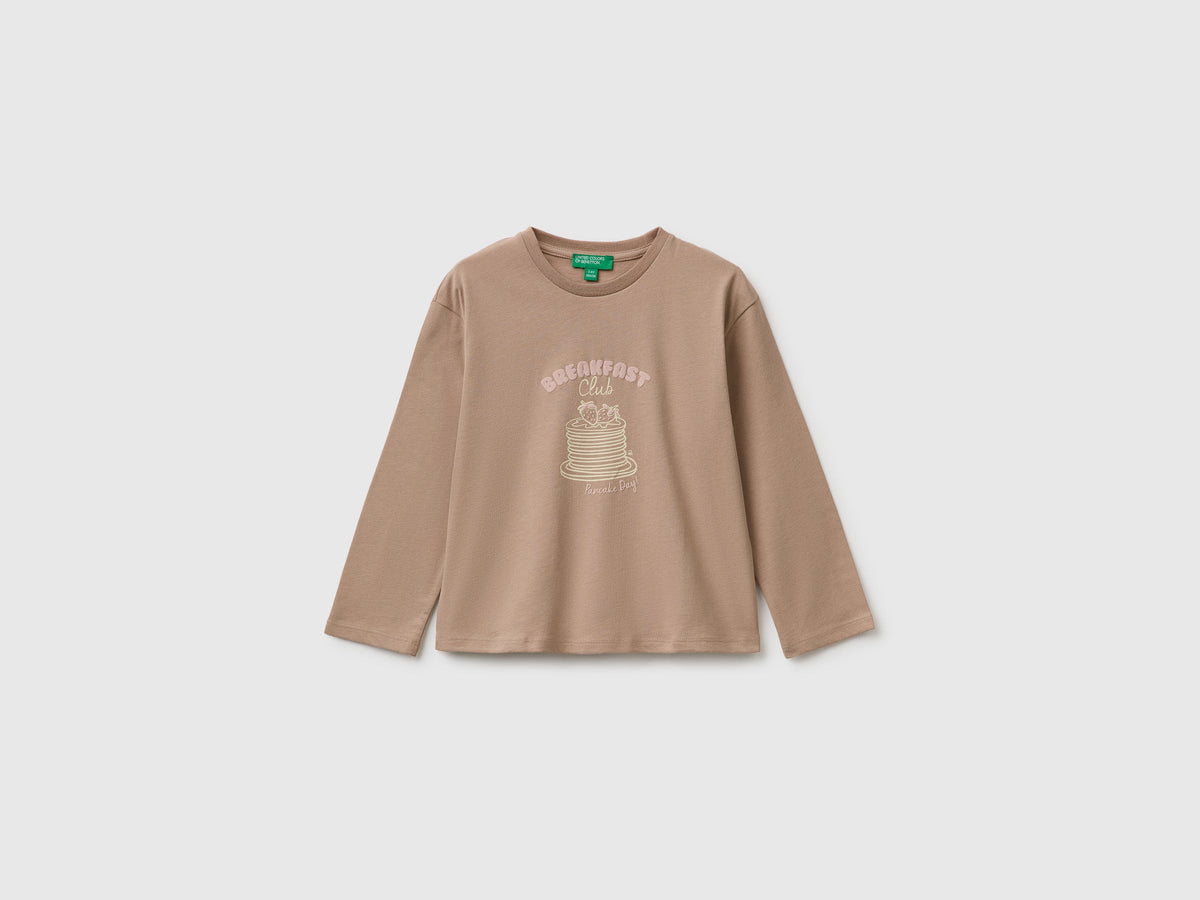 T-shirt 100% cotone bio con stampa