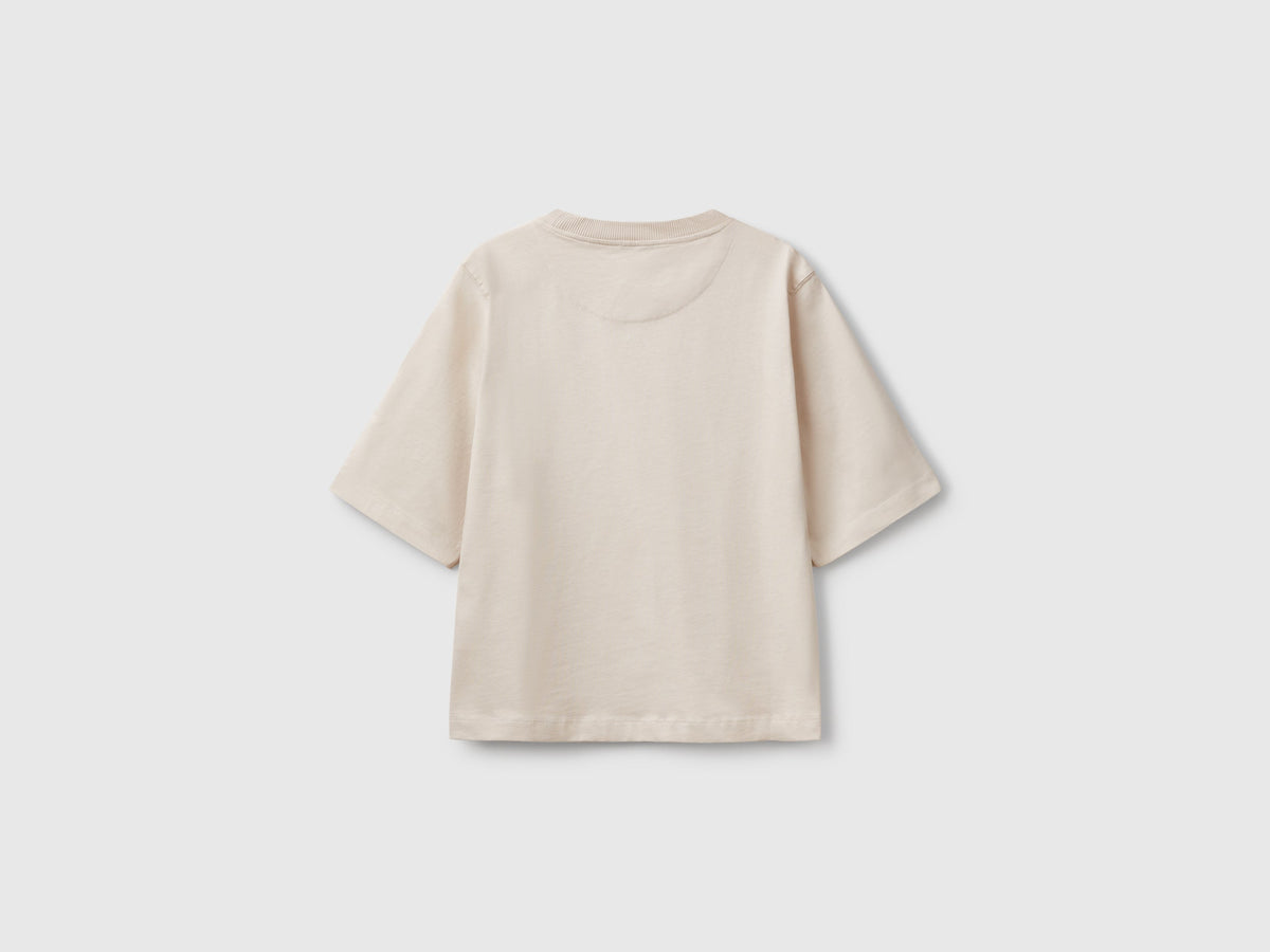T-shirt boxy fit 100% cotone