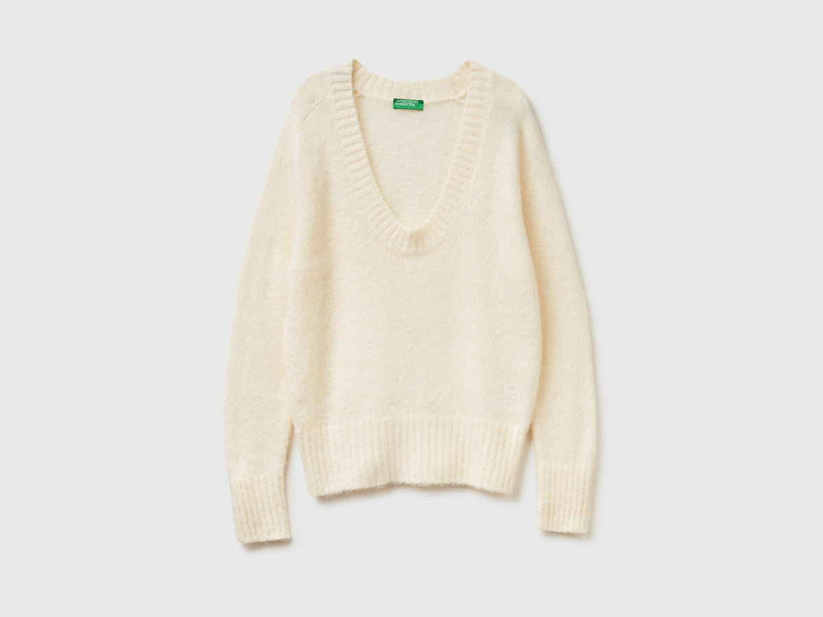 Calda maglia in misto mohair