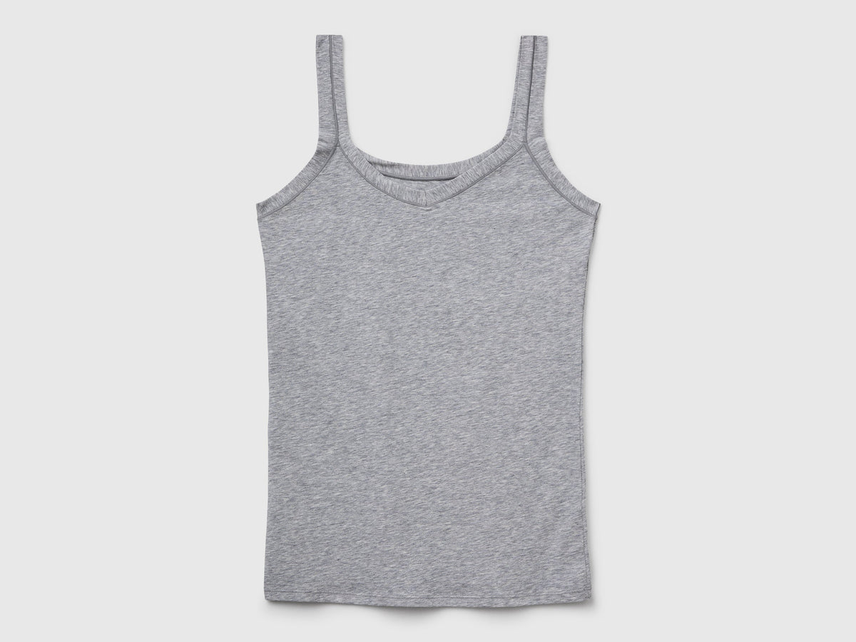 Canotta in cotone super stretch