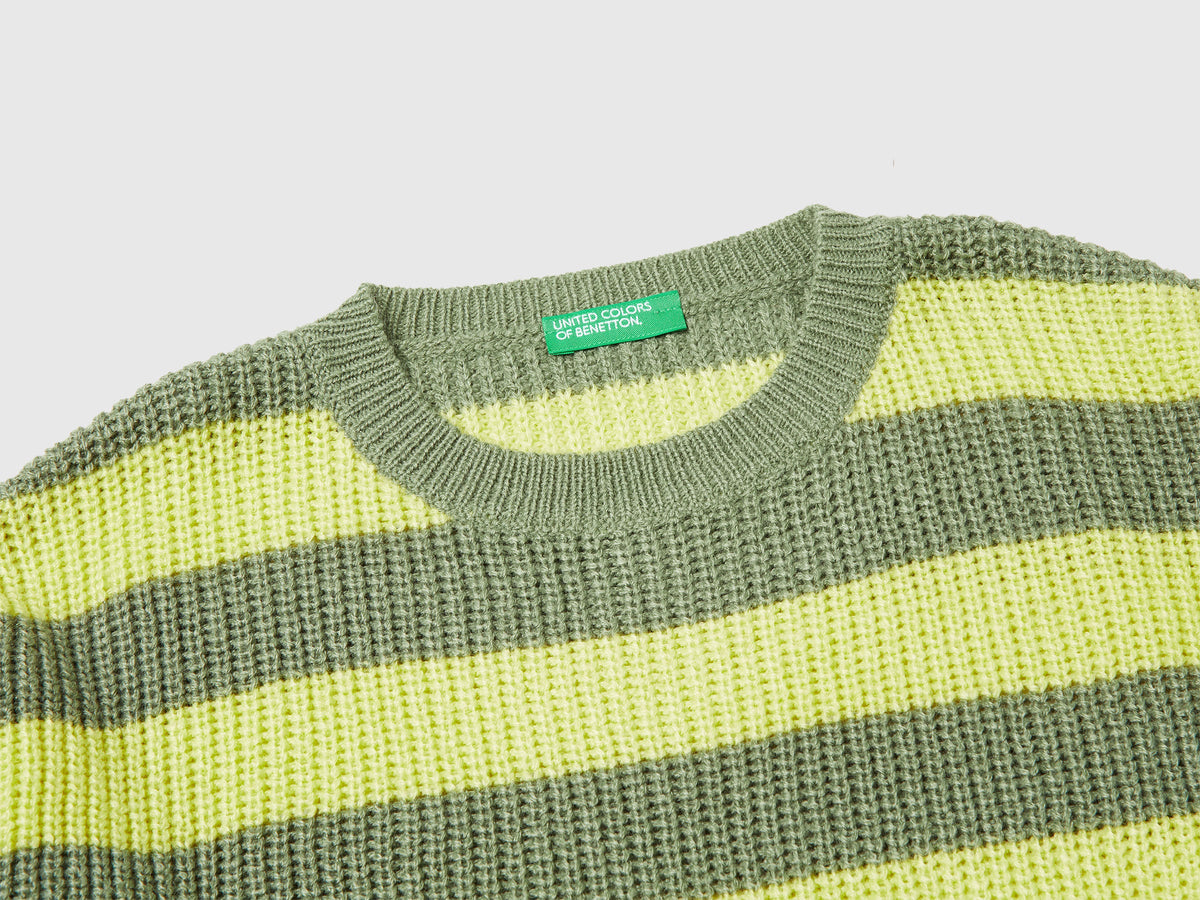 Maglione a righe