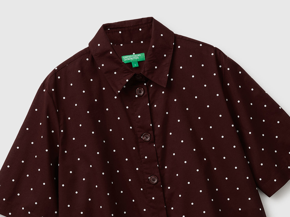 Camicia fantasia a manica corta