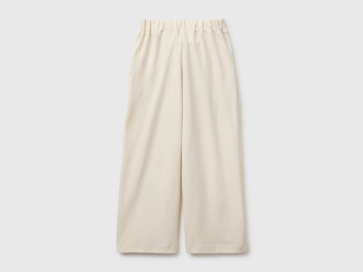 Pantaloni con fusciacca in caldo cotone