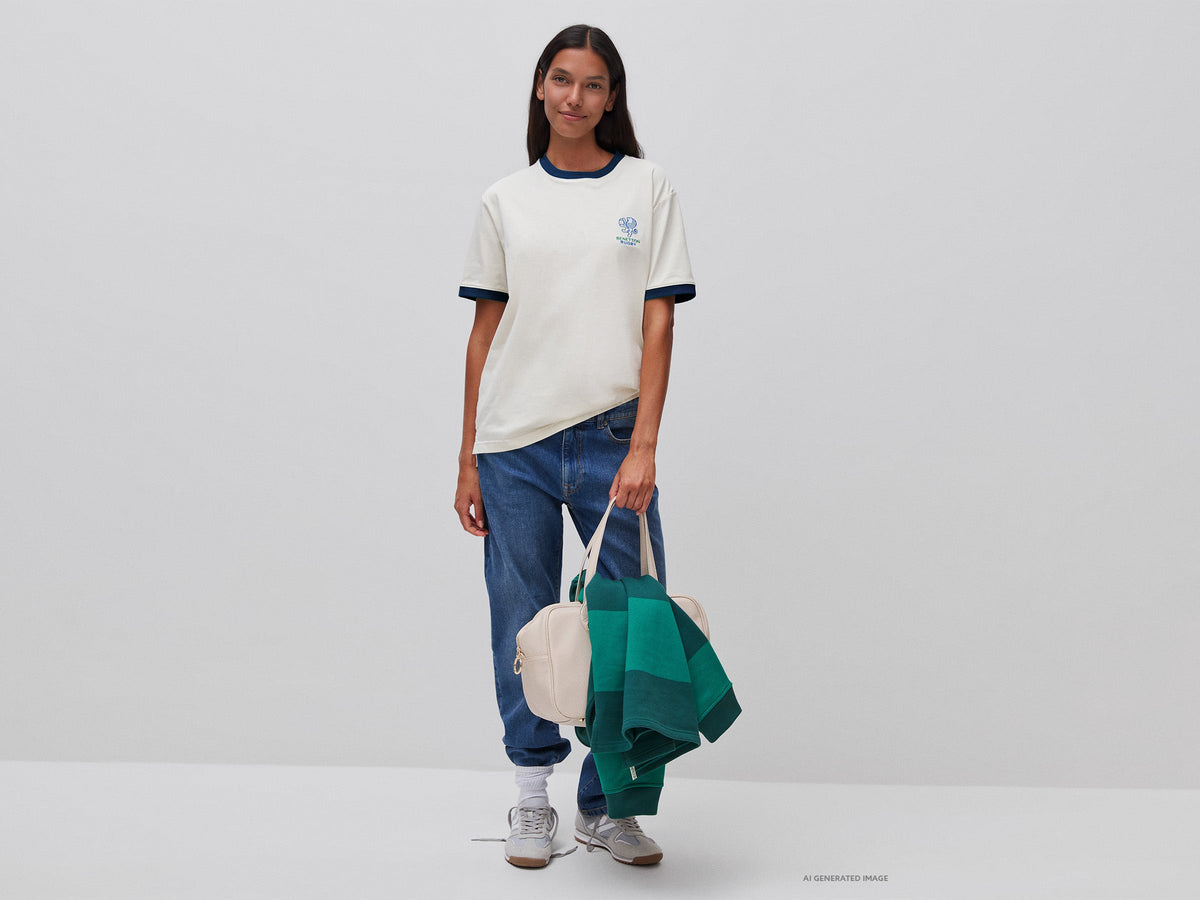 T-shirt Benetton Rugby 100% cotone