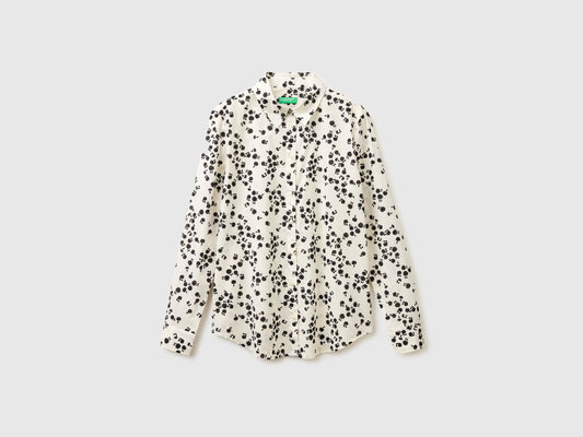 Camicia fantasia in cotone leggero