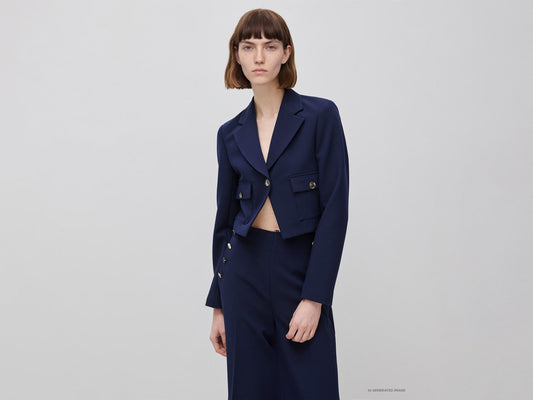 Blazer cropped