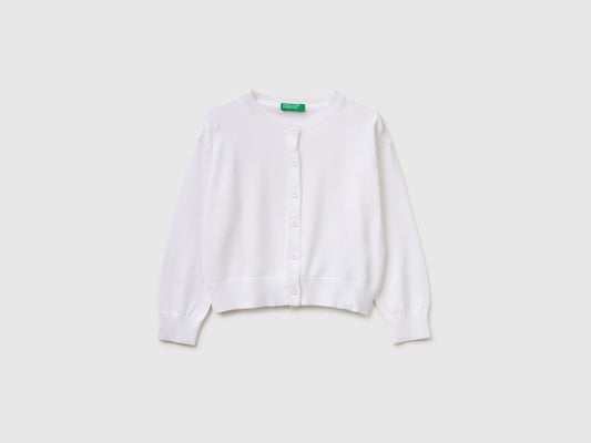 Cardigan in misto cotone e Modal