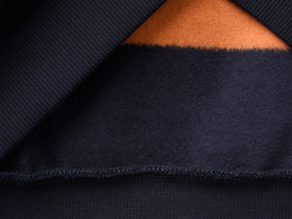 Polo in felpa con ricamo 100% cotone