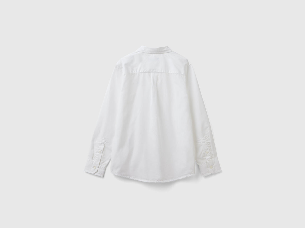 Camicia bianca button down