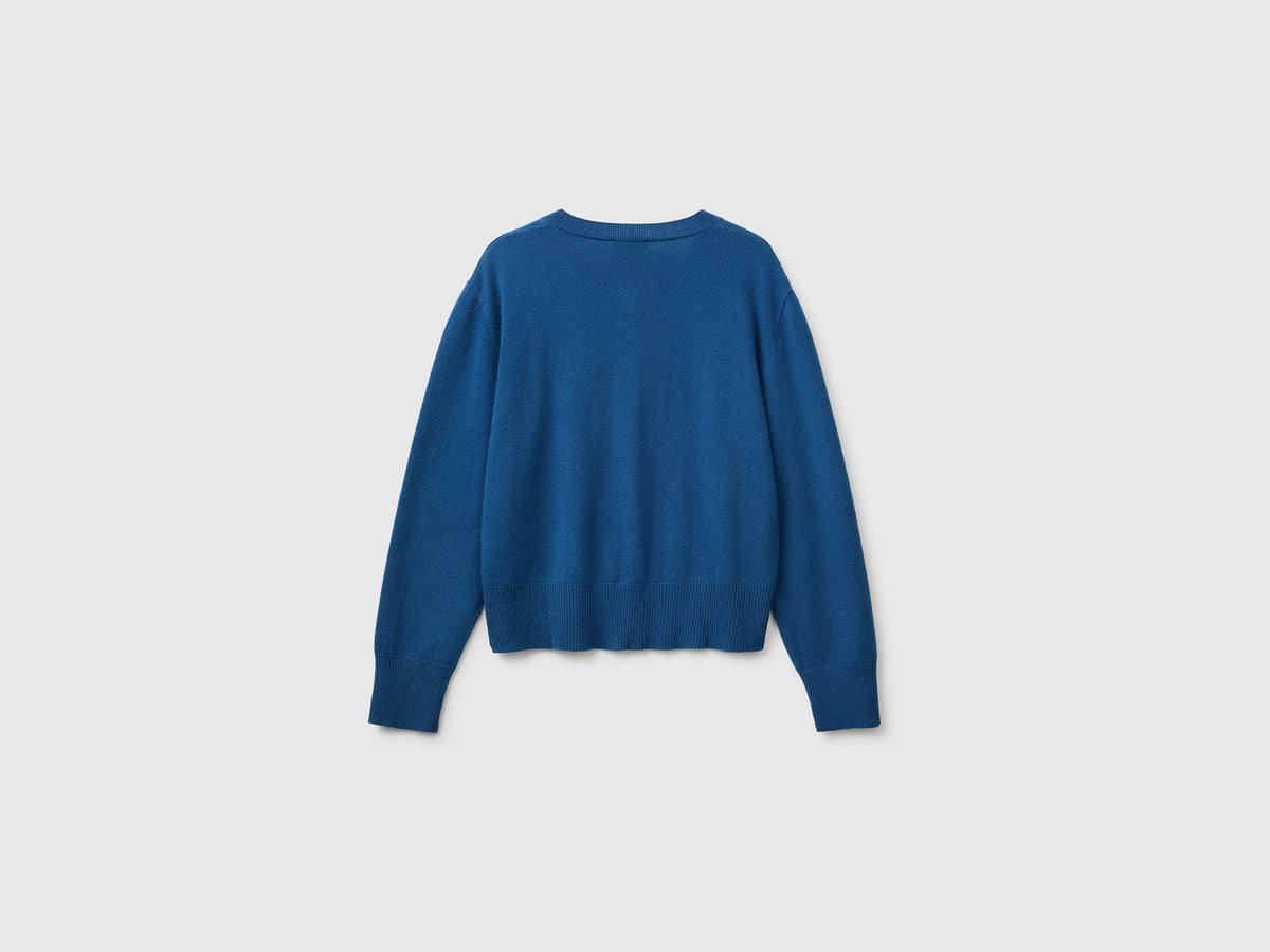 Cardigan in misto cashmere