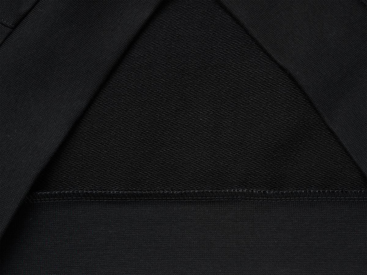 Felpa con cappuccio e patch logo