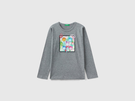 Calda t-shirt con stampa fotografica