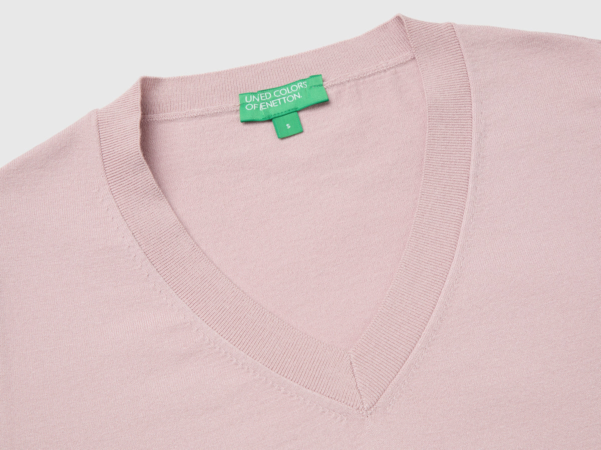 Maglia tricot a manica corta