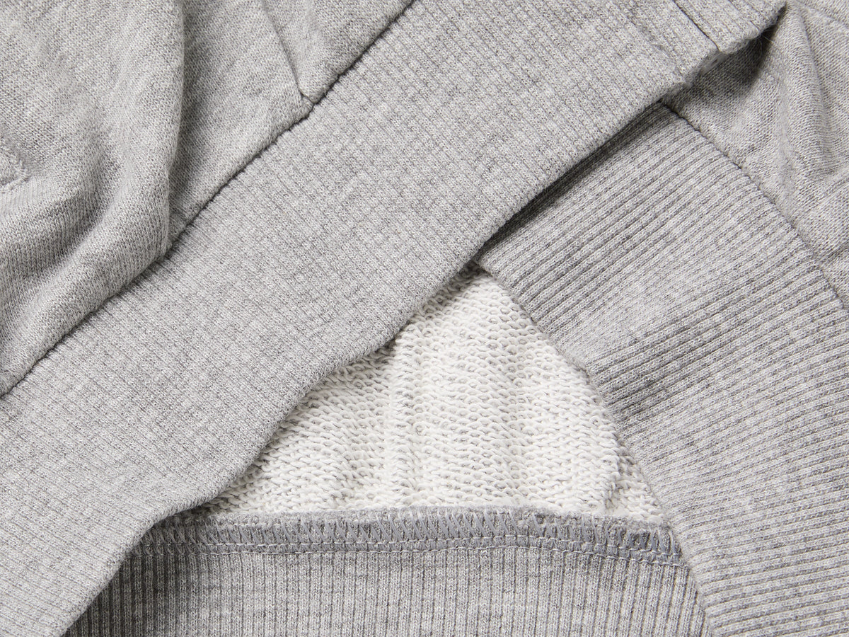 Felpa con zip e logo