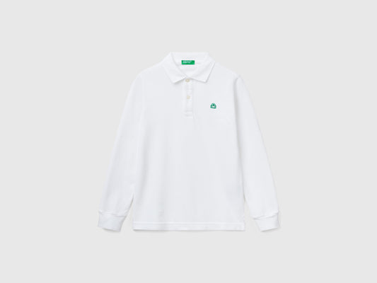 Polo manica lunga cotone