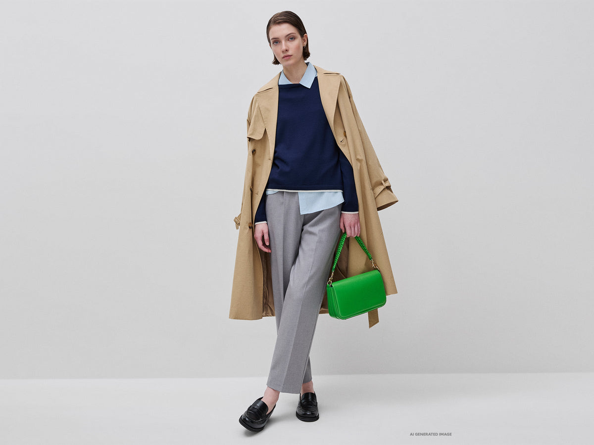 Pantaloni carrot fit