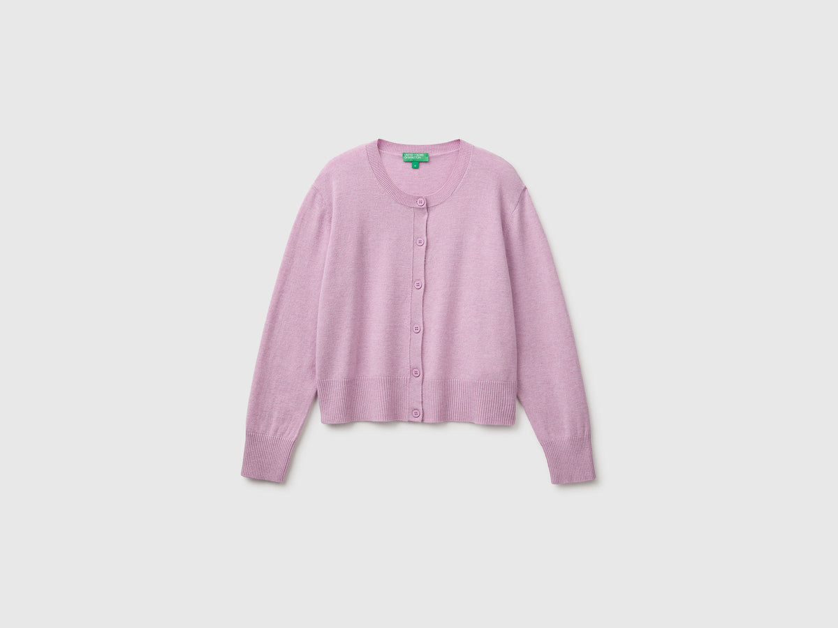 Cardigan in misto cashmere