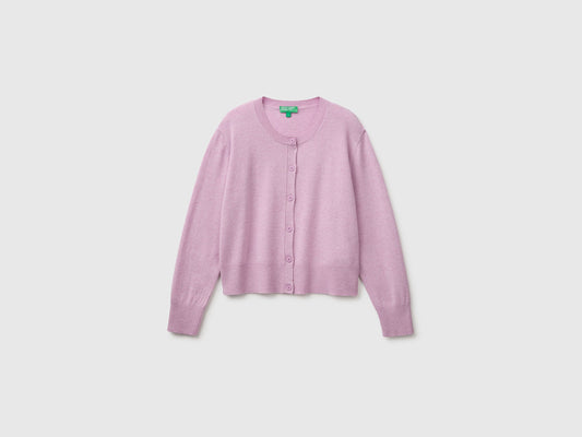 Cardigan in misto cashmere