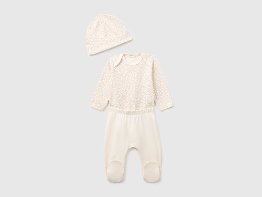 Set body, pantaloni e cuffietta