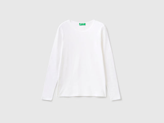 T-shirt manica lunga 100% cotone