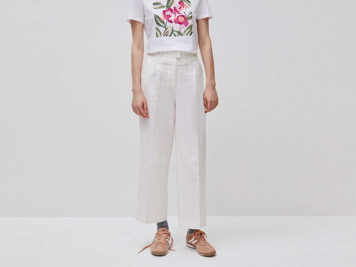 Pantaloni a quadri