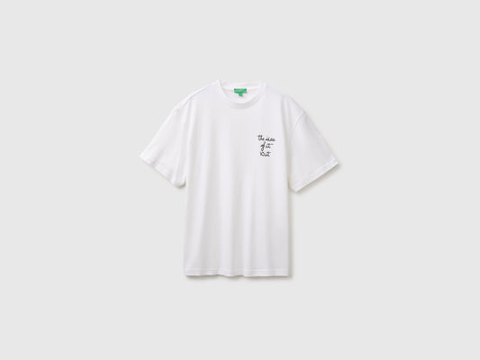 T-shirt relaxed fit con stampa