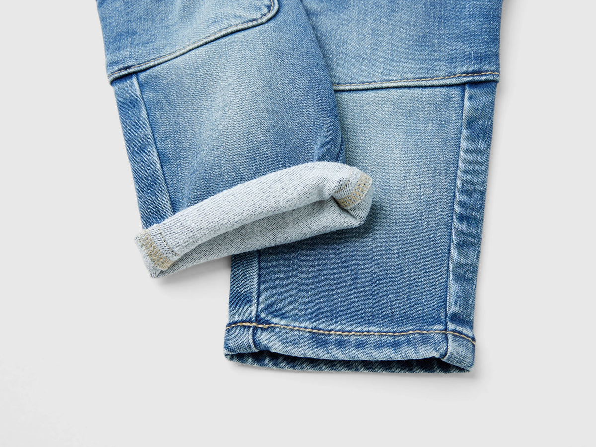 Jeans termici con tasche