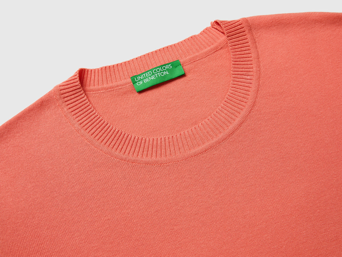 Maglia pesca in cotone tricot