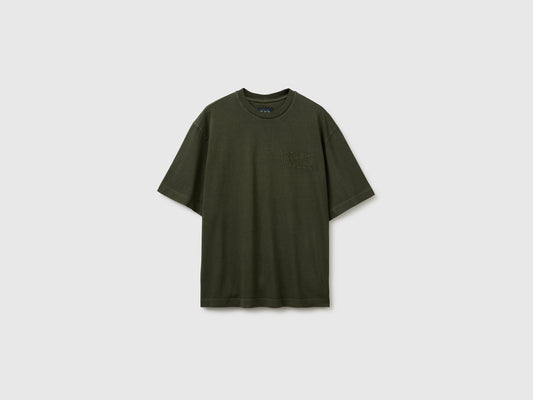 T-shirt manica corta effetto vintage
