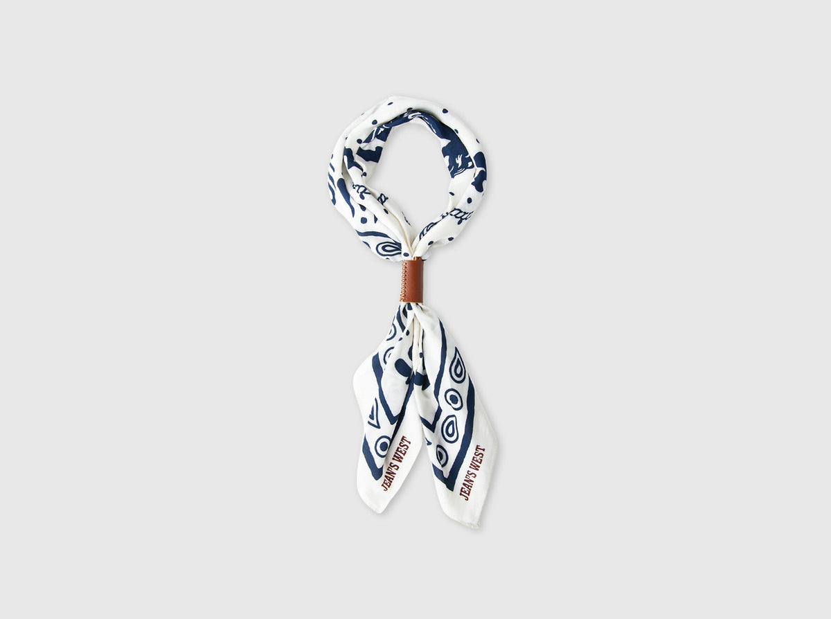 Bandana stampa western 100% viscosa