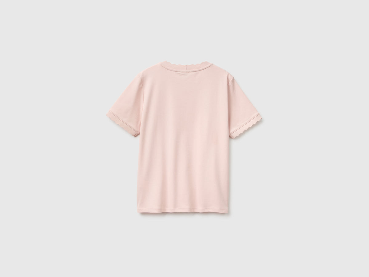 T-shirt girocollo 100% cotone
