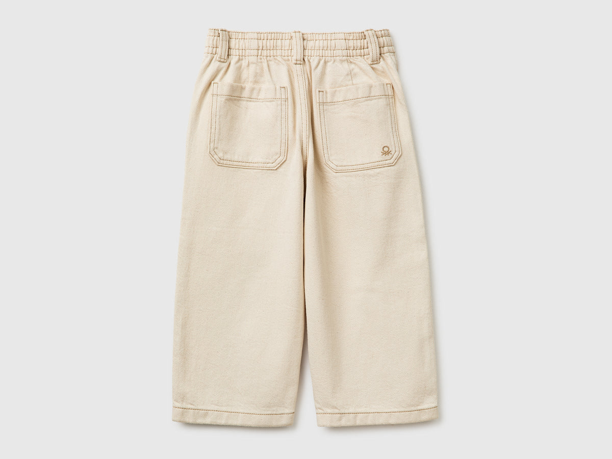 Pantaloni loose fit con coulisse