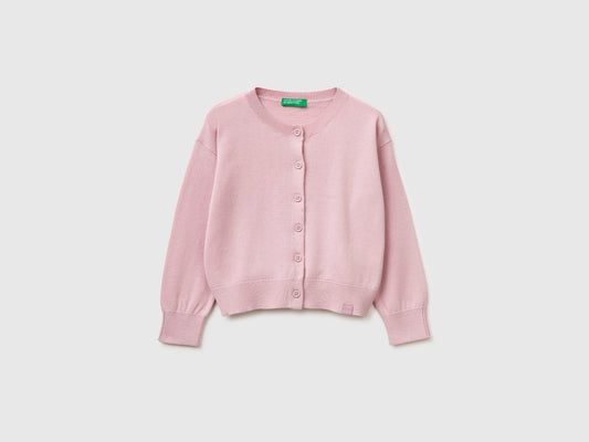 Cardigan in misto cotone e Modal