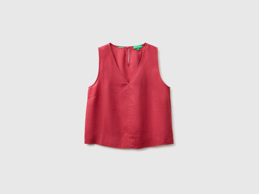 Top in puro lino