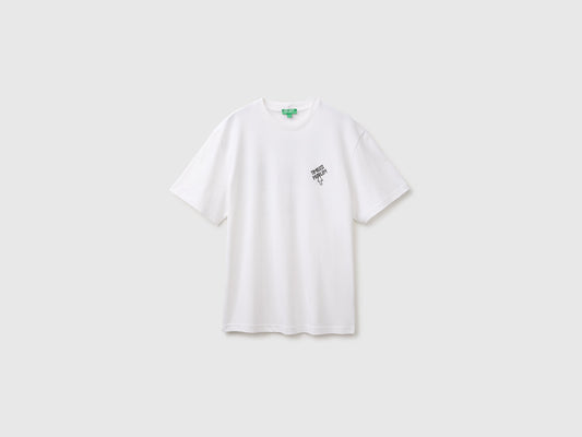 T-shirt relaxed fit con stampa