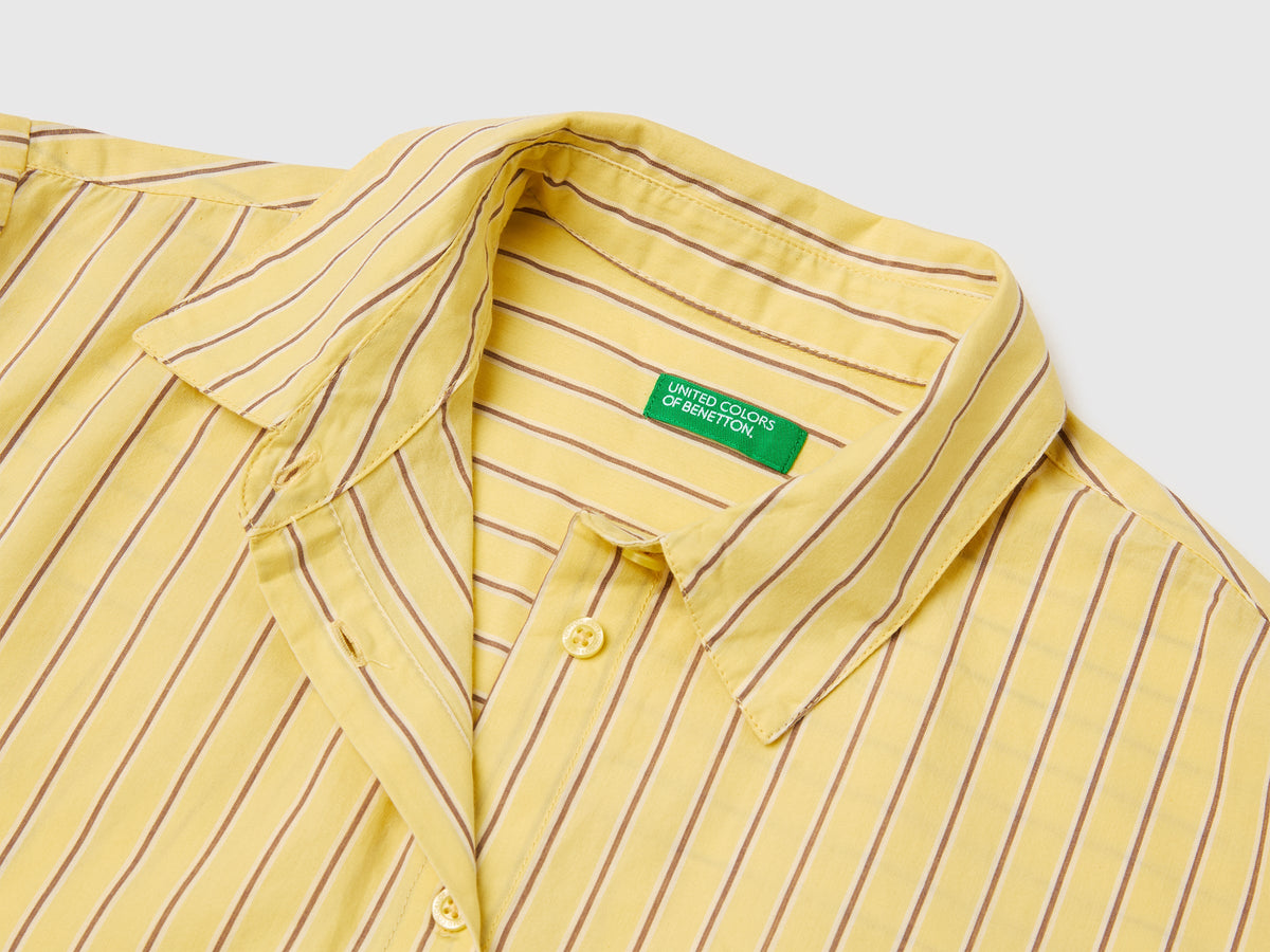 Camicia boxy fit a righe
