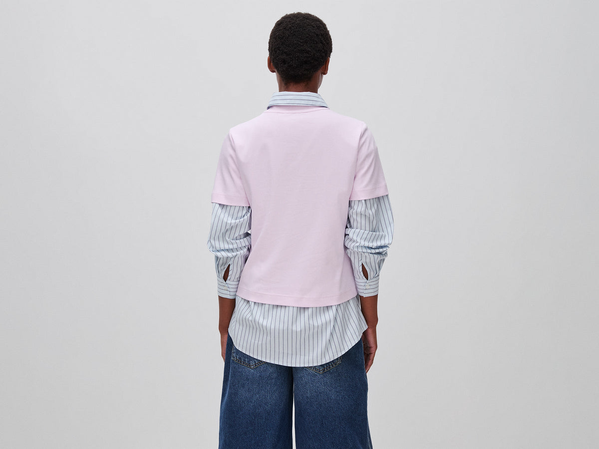 T-shirt boxy fit con stampa