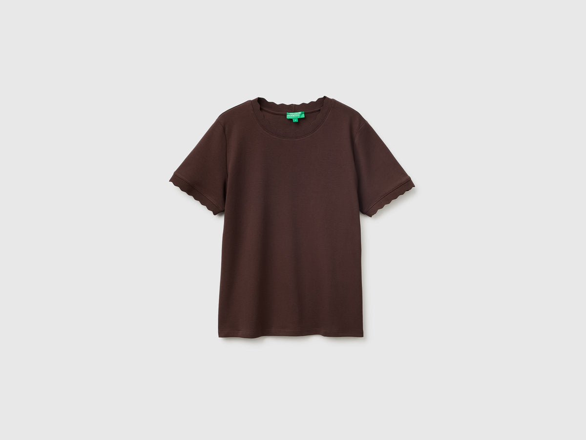 T-shirt girocollo 100% cotone