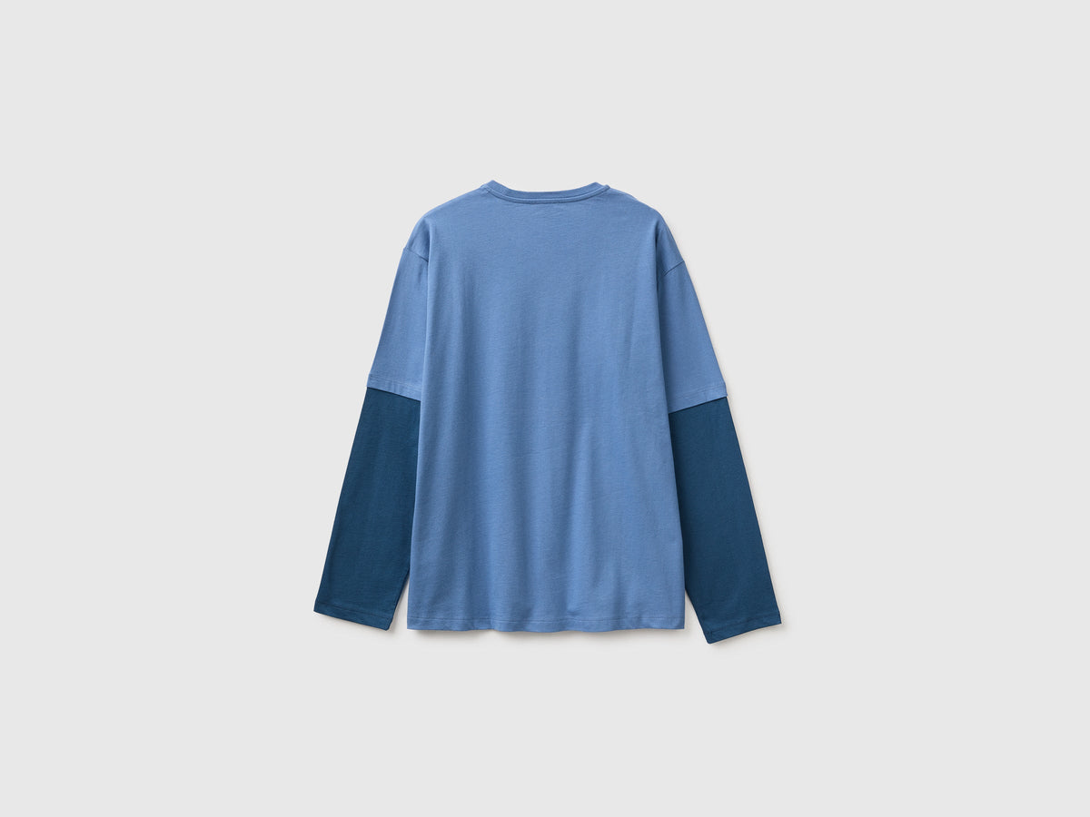 T-shirt over fit in cotone bio