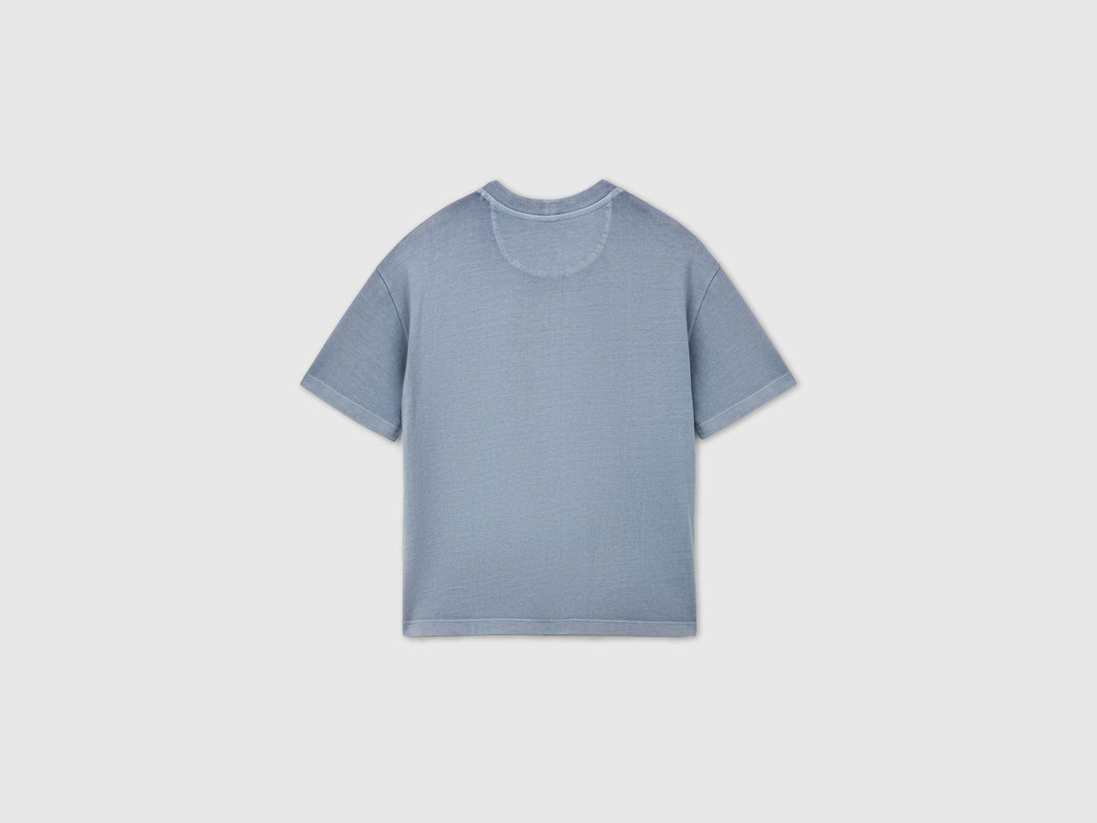 T-shirt lavaggio vintage con stampa western