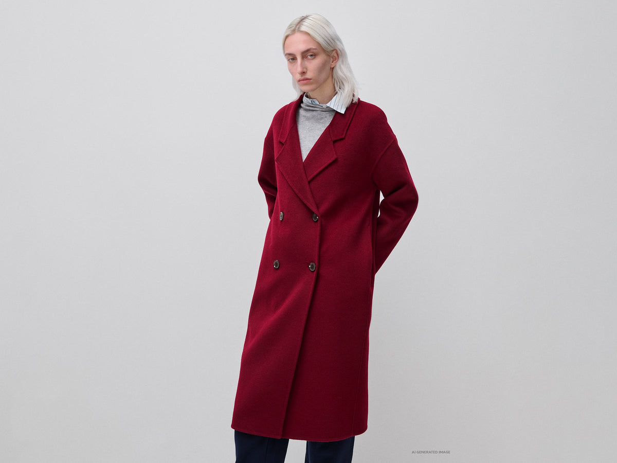 Cappotto lungo doppiopetto