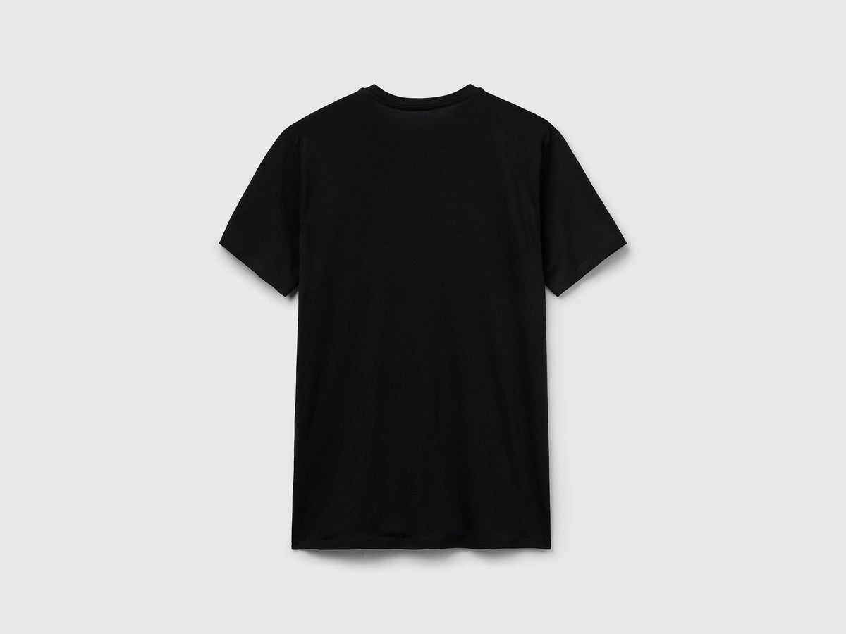 T-shirt in cotone a fibra lunga