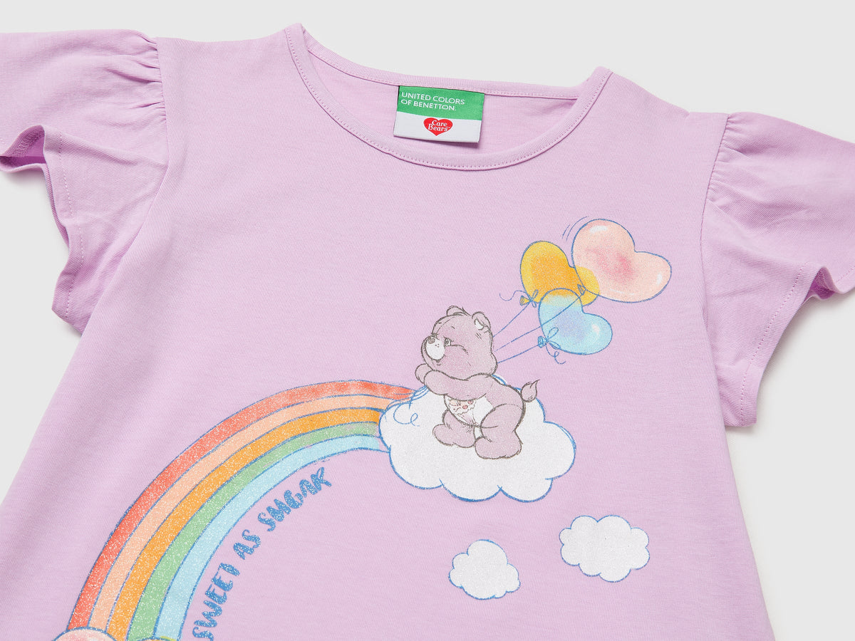 T-shirt Care Bears con glitter