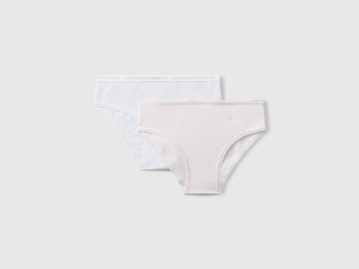Due slip in cotone stretch