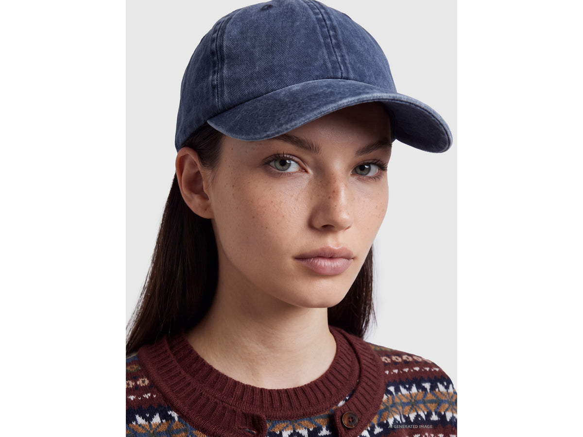 Cappello baseball effetto vintage