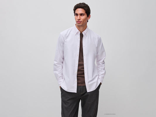 Camicia a righe button down