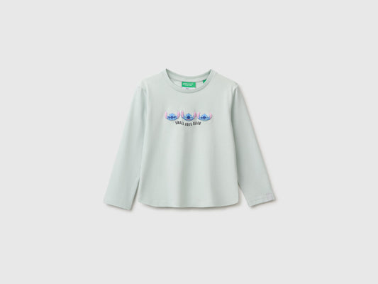 T-shirt stampa e ricamo ©Disney Lilo & Stitch